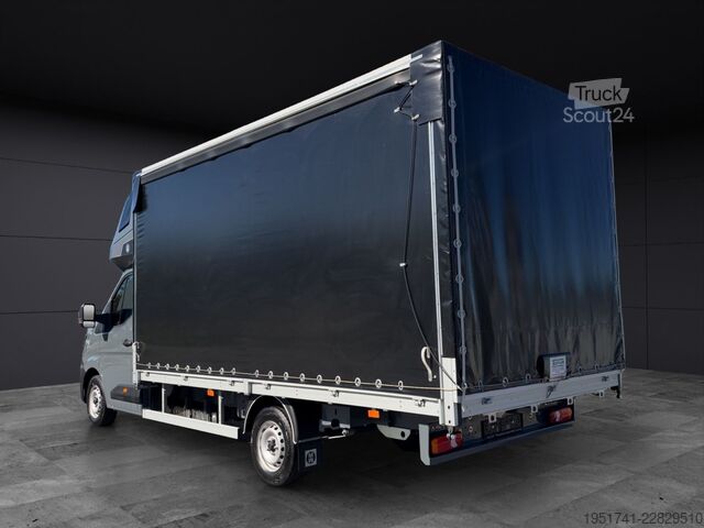Tentinė furgonė RENAULT Master Schiebeplane Schlafkabine 10 Palletten