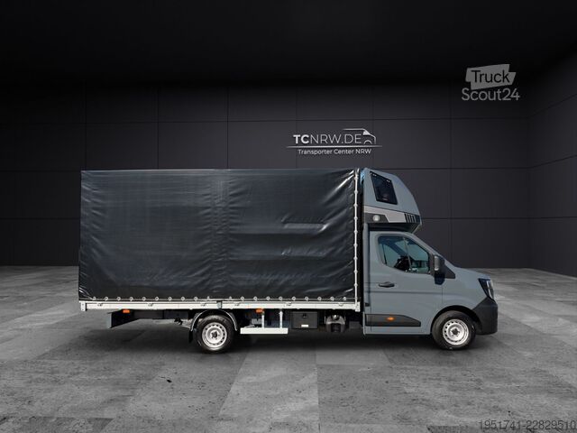 Tentinė furgonė RENAULT Master Schiebeplane Schlafkabine 10 Palletten