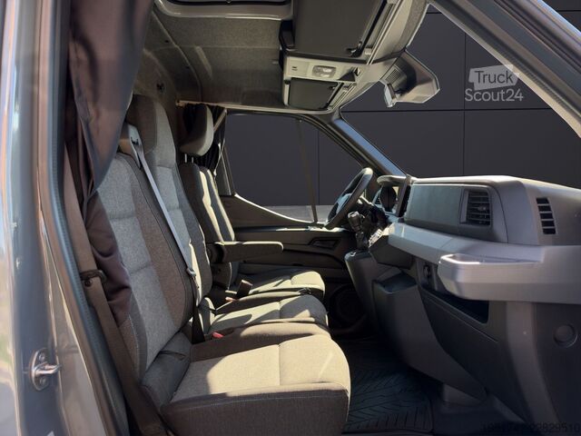 Tentinė furgonė RENAULT Master Schiebeplane Schlafkabine 10 Palletten