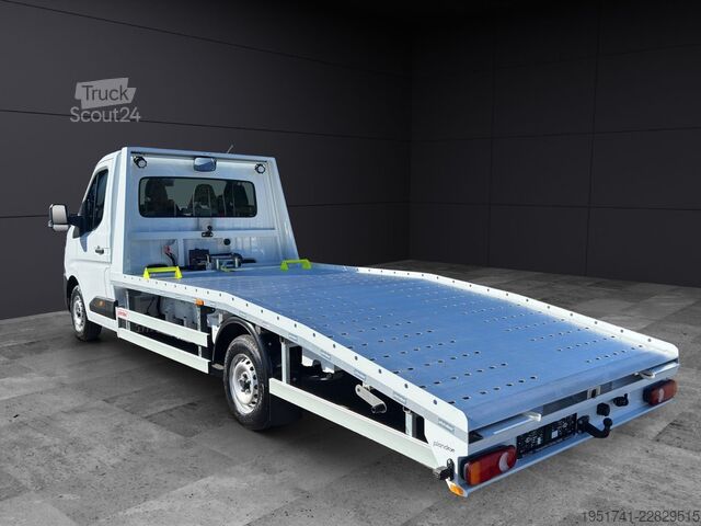 Autonkuljetuspakettiauto RENAULT Master Automatik AHK 3,5 Aluminium Aufbau