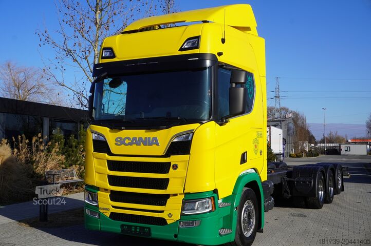Вградена рамка SCANIA R650 V8 8x4/4 E6 / 2020 / frame 9.7 m