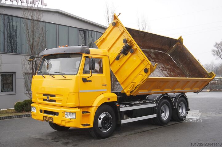 Тристранен самосвал Kamaz T2530 E5 6x4 / 3-sided tipper
