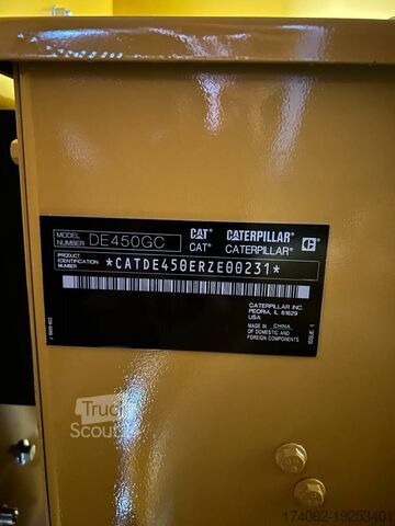 Agregāts Caterpillar DE450GC - 450 kVA Stand-by Generator - DPX-18219