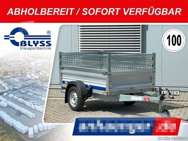 Ρυμουλκούμενο αυτοκινήτου BLYSS Alumina XS2 PKW Anhänger 211x120x73cm 750kgGG