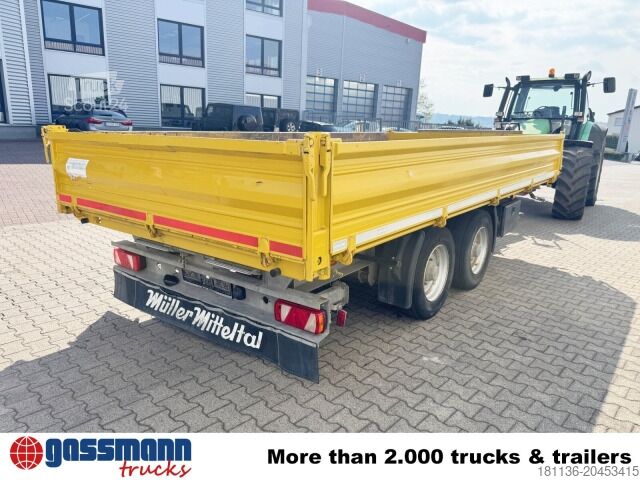 Rimorchio ribaltabile a tre lati Müller-Mitteltal KA-TA-R 11,9, Verzinkt