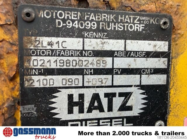 Anhänger  Faehndrich AG TKS-Z13 Asphaltkocher