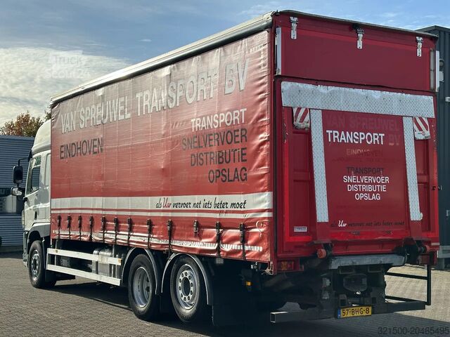 Liukuva pressu DAF CF 330 6X2*4 Schuifzeil / Laadklep / Kooiaap 05...