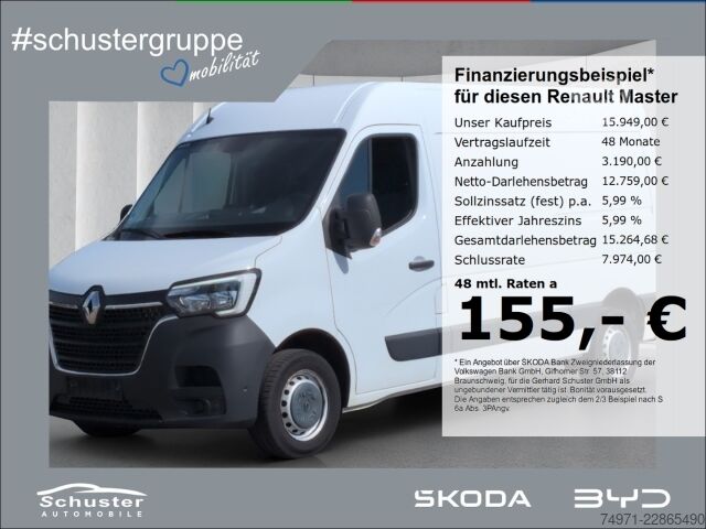 Furgone Renault Master Kasten L2H2 3,3t 2.3D*Tempo R-Kam Spurass