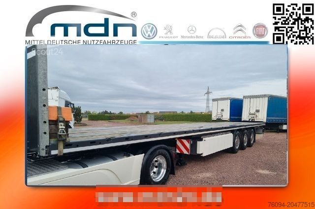 Auflieger mit Arbeitsbühne MAX Maxtrailer LPRS 24 Plattform Containerverr.