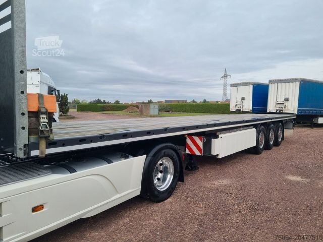 Auflieger mit Arbeitsbühne MAX Maxtrailer LPRS 24 Plattform Containerverr.