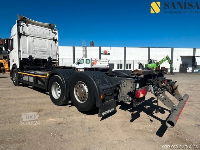 Autocamion cu caroserie interschimbabilă SCANIA R450/BDF/Lenk-Lift/6x2/Retarder