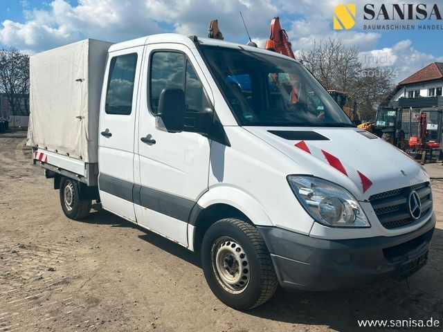 Transportador con plataforma y toldo MERCEDES-BENZ Sprinter 309/DOKA/TÜV:09.26/Pritche
