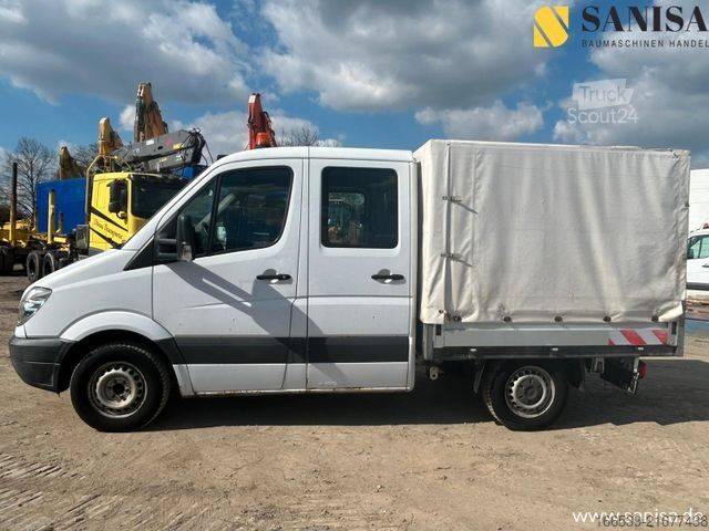 Transportador con plataforma y toldo MERCEDES-BENZ Sprinter 309/DOKA/TÜV:09.26/Pritche