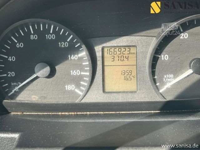 Transportador con plataforma y toldo MERCEDES-BENZ Sprinter 309/DOKA/TÜV:09.26/Pritche