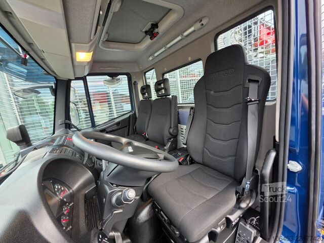 Camión de plataforma IVECO Euro Cargo 160-320 Pritsche-Kran-Funk-ori.2 TKM