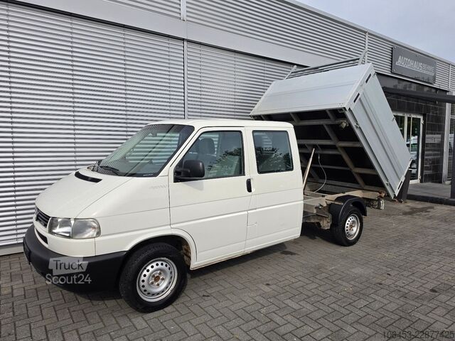 Tippbil skåpbil VW T4 2,5 TDI Doka Kipper Klima Diff-Sperre