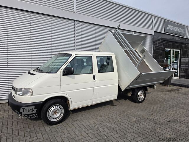 Tippbil skåpbil VW T4 2,5 TDI Doka Kipper Klima Diff-Sperre
