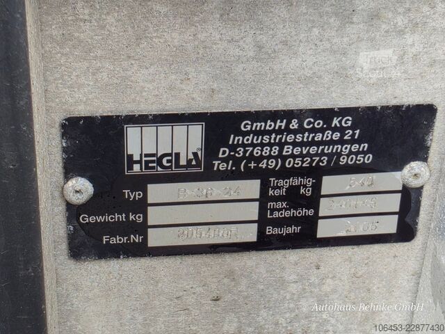 Furgoneta personalizada VW Crafter 50 TDI Hegla Glasreff beidseitig