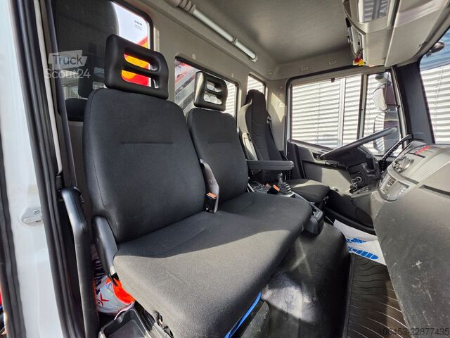 Camión volquete trilateral IVECO Euro Cargo 180-320 Kipper Kran Funk öelanschluss