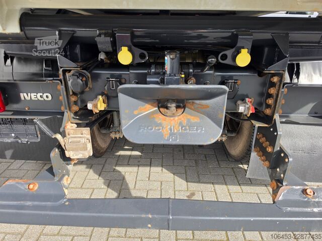 Camión volquete trilateral IVECO Euro Cargo 180-320 Kipper Kran Funk öelanschluss