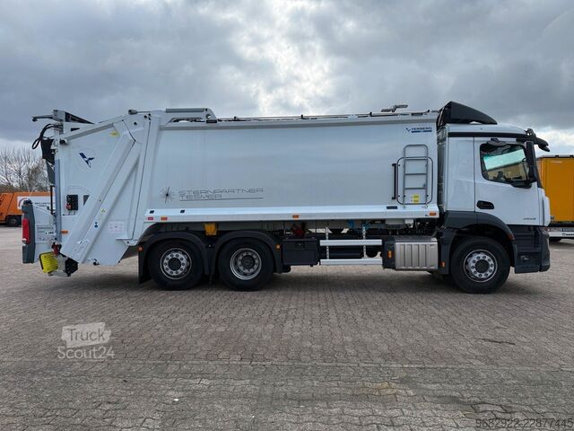 Šiukšliavežis MERCEDES-BENZ Actros 5 2533 Müllwagen Hecklader