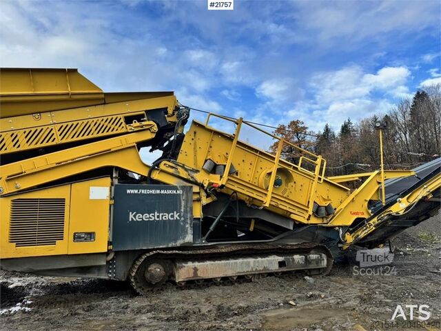 Grading plant Keestrack K6 Sorter. 6150 hours.
