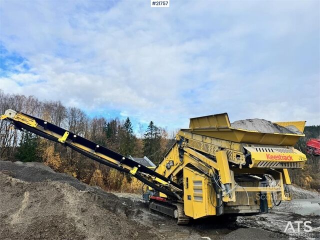 Grading plant Keestrack K6 Sorter. 6150 hours.