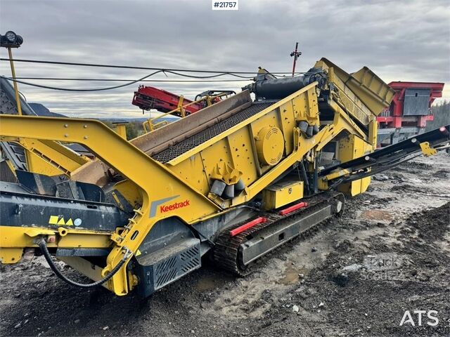 Grading plant Keestrack K6 Sorter. 6150 hours.
