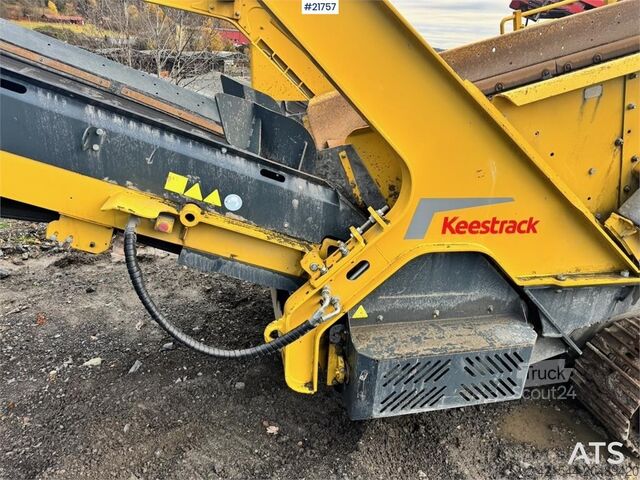 Grading plant Keestrack K6 Sorter. 6150 hours.