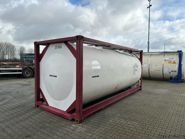 Tank konteyneri CIMC tankcontainers 20FT ISO /  25.010L / 22K2 / L4BH / T12 / steam...