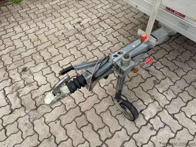 Nízkoložný přívěs KOCH Baumaschinenanhänger / Rampen / TÜV Januar 2027