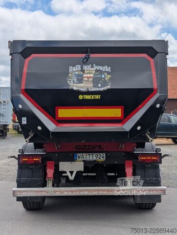 Ημιρυμουλκούμενο ανατρεπόμενο  HardoX 25 cbm, Hydr. Klappe, E- Verdeck, MIETEN?
