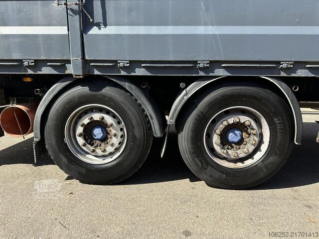 Lastplattform A&D ZA 18 2-AS AANHANGER - 6m50 - GROTE WIELEN - BE...