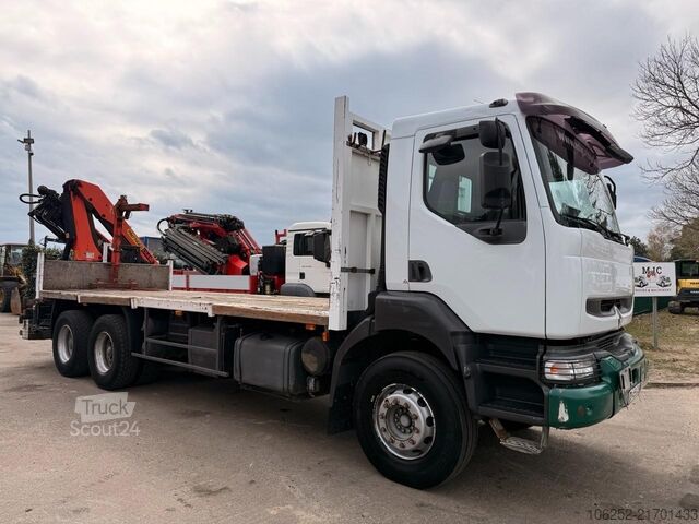 Kranbil Renault 370 DCI 6x4 + CRANE PALFINGER PK16502 + RADIO -...
