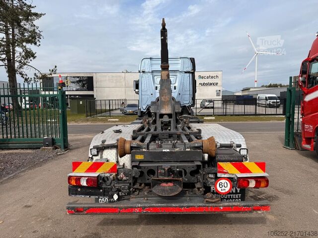 Containertransport (haakarmsysteem) Mercedes-Benz ACTROS 2648 6x2 HOOKLIFT MEILLER RK 20.70 - RET...