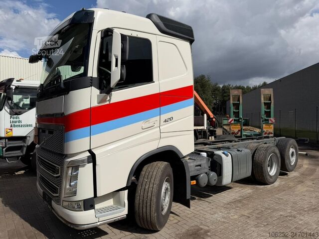 Chassis med førerhus Volvo FH 420 6X2 *EX-ADR FUEL TANKER* - *137.000km!* ...
