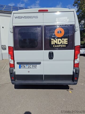 Caravana/autocaravana Fiat Ducato Weinsberg Carabus 600 K|2023 EURO 6 | Professioneller Verkäufer