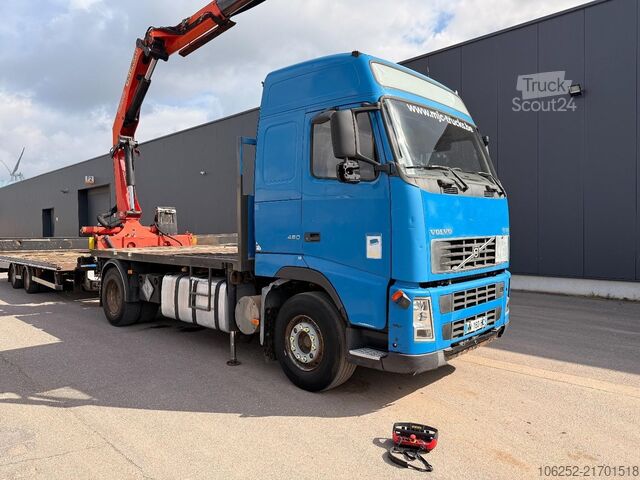 Jeřábové vozidlo Volvo FH 460 4X2 + CRANE PALFINGER PK20002 6X (17m) +...