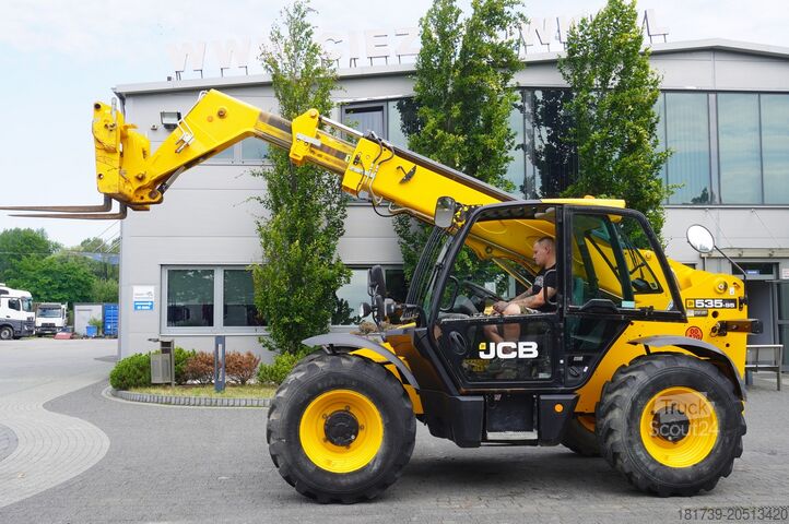 Telehandler JCB 535-95 / 3.5 T / range 9.5 m / joystick