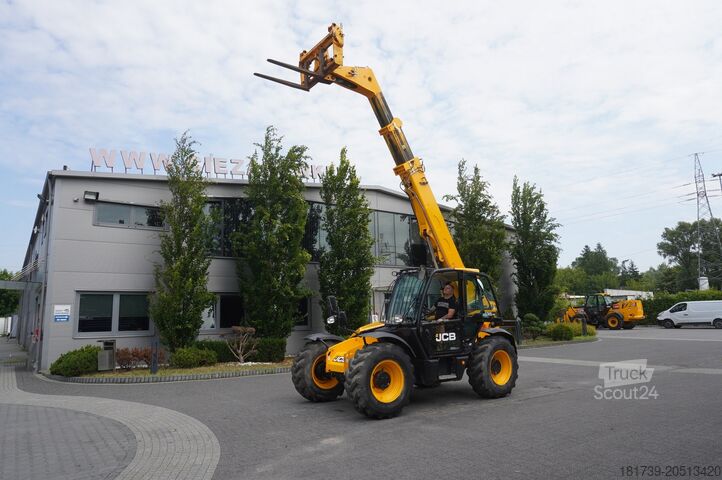 Telehandler JCB 535-95 / 3.5 T / range 9.5 m / joystick