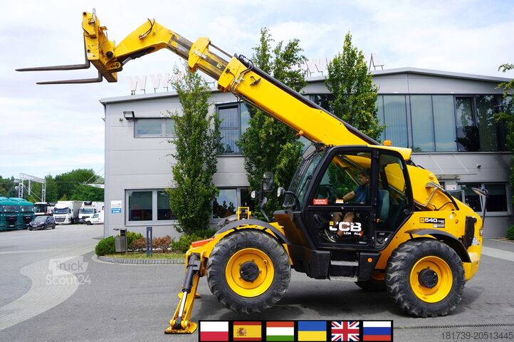 Telescopic loader JCB 540-140 telescopic loader / 14 m range