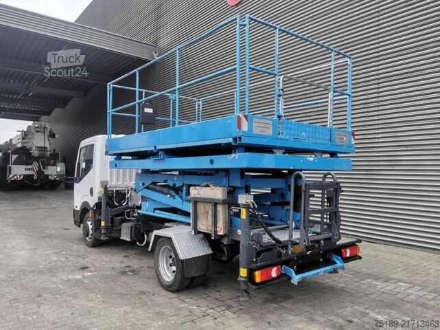 Platforma podnosząca Nissan Cabstar Cabstar 35.13 - Weiss SF 10 - 400 KG Ca...