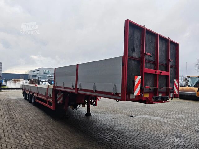 Semi-Tieflader Broshuis 31N5A 6.5 Meter Extandable!