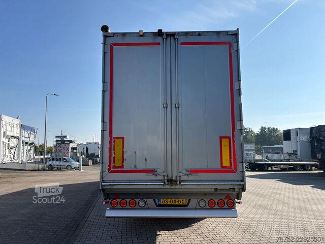 Fond mouvant Knapen K502 92m3 Zijdeuren Walking Floor AchteruitrijC...
