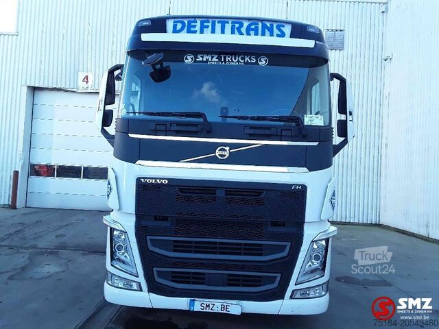 Tracteur standard Volvo FH 500 Globetrotter frigo 2 tanks I shift side