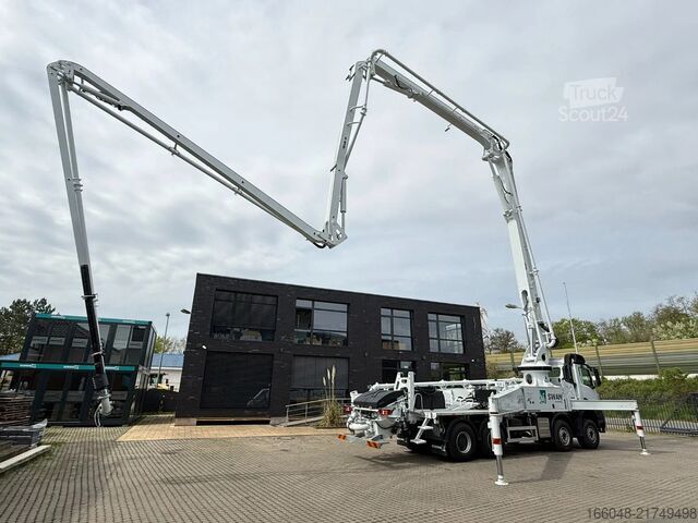 مضخة الخرسانة Mercedes-Benz Arocs 4142 Mercedes-Benz Arocs 5 4542 8x4 SWAN ...