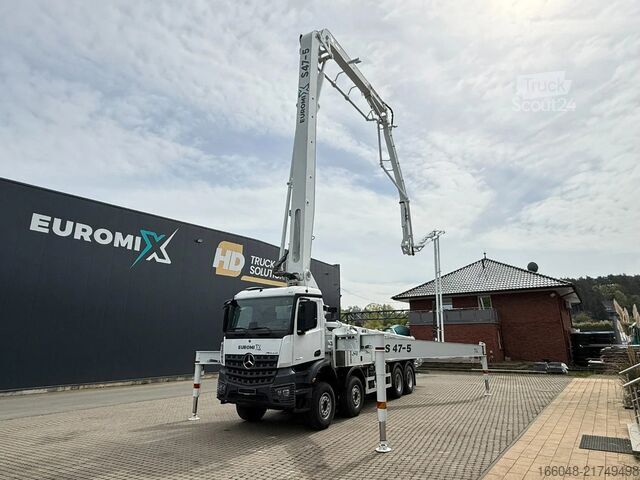 مضخة الخرسانة Mercedes-Benz Arocs 4142 Mercedes-Benz Arocs 5 4542 8x4 SWAN ...