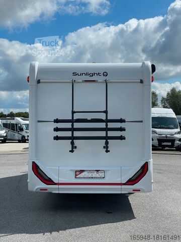 Teilintegriertes Wohnmobil SUNLIGHT T 68 | Autom. | schwarz | Hubbett | MJ 2025