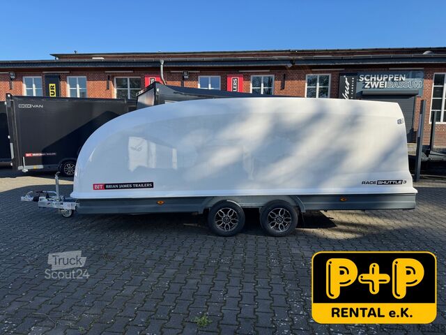Araba taşıyıcı römork Brian James Trailers Race Shuttle 3