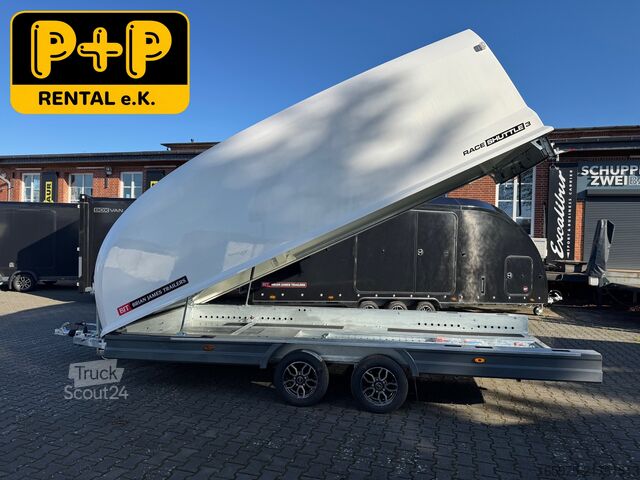 Araba taşıyıcı römork Brian James Trailers Race Shuttle 3